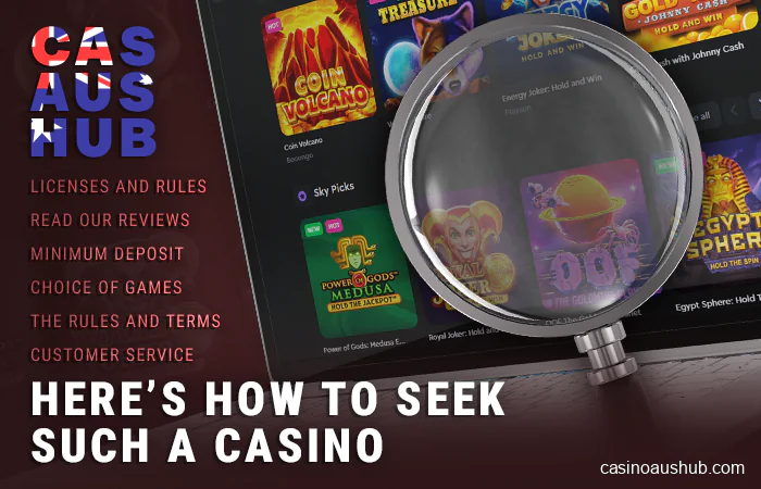 How to choose a casino with min deposit of 5 AUD