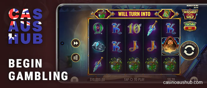 Start gambling at android casino