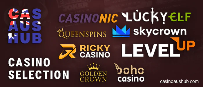 Choose a legal casino for Australians in the rankings