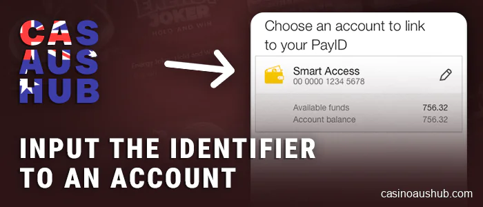 Link PayID account to your bank account