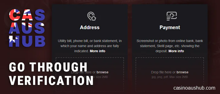 Verify your POLi casinos account via documents