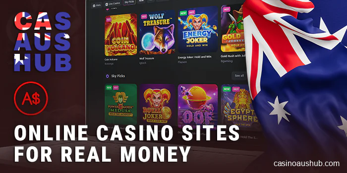 Real money online casinos in Australia - the best choice