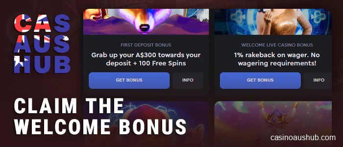 Take a welcome bonus at real money casinos